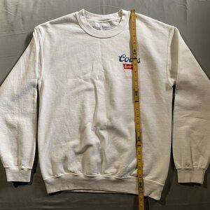 Coors White Crewneck Sweater